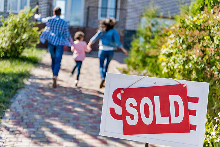 home sold sign