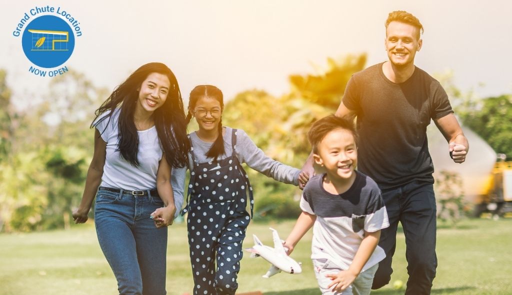 Family at park