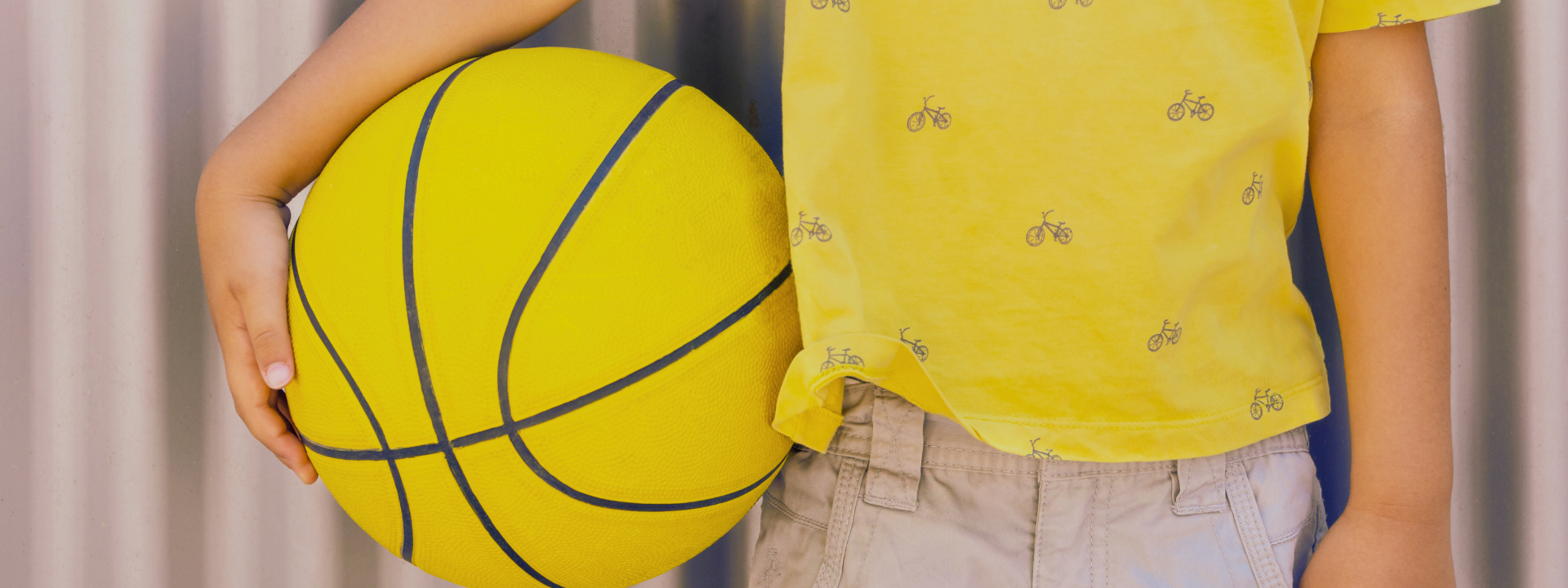 yellow basketball