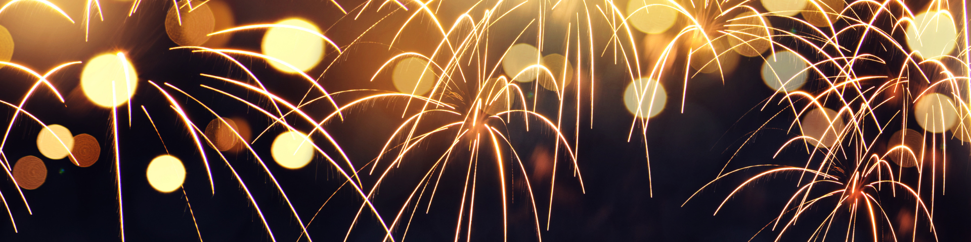 black and gold fireworks